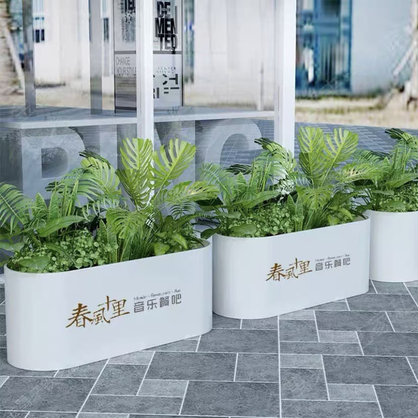 安徽马鞍山春风里音乐餐吧花箱定制项目：泉州良一工艺品有限公司标杆工程案例